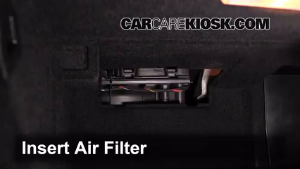 Cabin Filter Replacement: BMW X3 2011-2016 - 2013 BMW X3 xDrive28i 2.0L